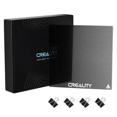 Imagem de Creality Plataforma De Impressora 3D De Mesa De Vidro Ender 3, Placa De Vidro Temperado Atualizada, Superfície De Construção Para Ender 3/Ender 3 Pro/Ender 3 Neo/Ender 3 V2 Neo/Ender 3 S1/Ender 5 Pro