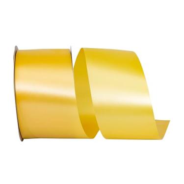 Imagem de Reliant Ribbon Fita Rd com acabamento de cetim florentino Polypro em relevo, mostarda