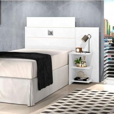 Imagem de Cabeceira Solteiro com Prateleiras Acapulco - J&A Móveis