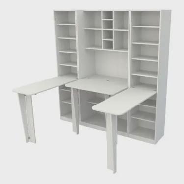 Imagem de Estação De Trabalho Costura Armário Multifuncional Ateliê M5