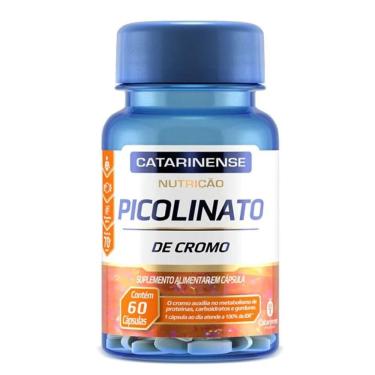 Imagem de Kit 5 Picolinato De Cromo Catarinense Pharma 60cáps