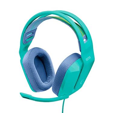 Imagem de Headset Gamer Logitech G335 com Almofadas com Espuma de Memória, Design Leve e Conexão 3,5mm para PC, PlayStation, Xbox, Nintendo Switch e Mobile - Mint