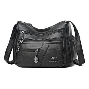Imagem de Bolsa Feminina Transversal Tendencia Trabalho Moda Passeio Shopping Li