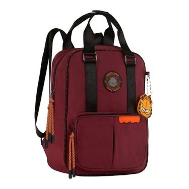 Imagem de Bolsa Com Alça de Costas e de Mão Garfield Moderna Casual - Semax, Vin