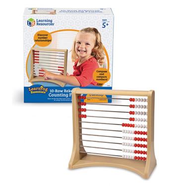 Imagem de Recursos de aprendizagem do Counting Frame Rekenrek Abacus Kids 5 +