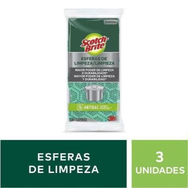 Imagem de Esponja Esferas de Limpeza SCOTCH-BRITE com 3 Unidades 3M