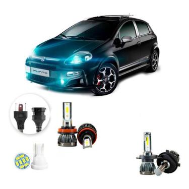 Imagem de Ultra Led Nano 22000lm Fiat Punto T-jet 2013-2017 H4 H11 - LUXLED y3, 