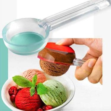 Imagem de Pegador de Sorvete Prático com fundo em silicone - Yaay