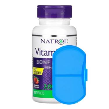 Imagem de Porta Cápsulas/Comprimidos + Vitamina D-3 90 Tabs Made Usa Importado