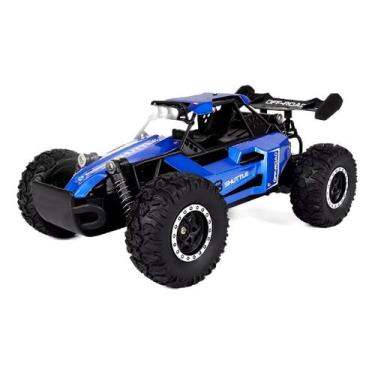 Imagem de Carrinho Controle Remoto 2024 2.4 Ghz Leds Off Road Bk087 - K.K, Azul