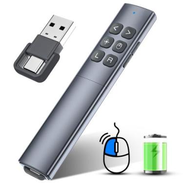 Imagem de Presentation Clicker RJAD com Air Mouse USB C Wireless