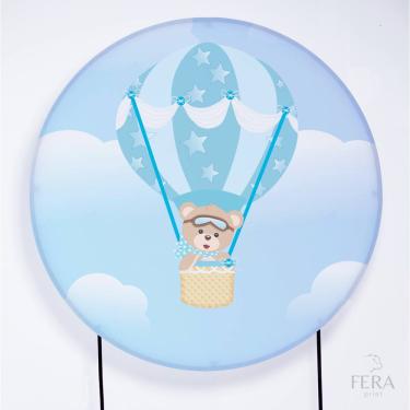 Imagem de Painel Decorativo para Festa 1,30x1,30 metros Vesti Fácil com Elástico Urso - Fera Print