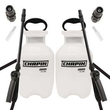 Imagem de CHAPIN International Pacote econômico de 22000, pulverizador de 3,8 litros, 2 pacotes, 2, branco translúcido