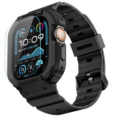 Imagem de Capa de pulseira de 49 mm compatível com Apple Watch Ultra 2/1 masculi