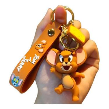 Imagem de Chaveiro 3d Jerry Personagem Tom E Jerry Coleção Chave Carro Bolsa