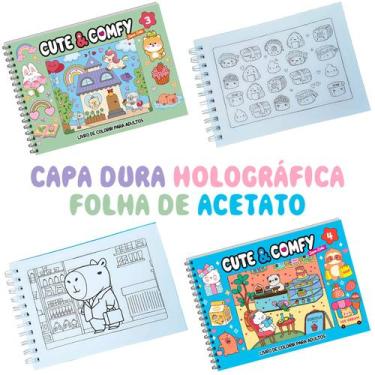 Imagem de Kit de Colorir Cute & Comfy Super Extra Vol. 3 e 4 Bobbie Goods Capa D