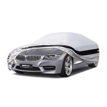 Imagem de Holthly Capa de carro de 10 camadas personalizada para BMW Z4 E85, E89, G29 (2009-2025), à prova d'água para todos os climas para automóveis, cobertura completa ao ar livre proteção solar poeira chuva
