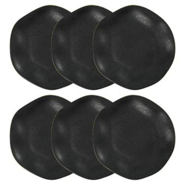 Imagem de Jogo de 6 Pratos Rasos 27,5cm Oxford Ryo Volcano