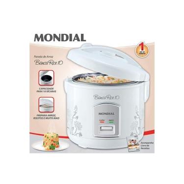 Imagem de Panela De Arroz Mondial Bianca Rice 10 Xicaras Bc 110v