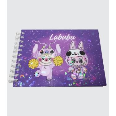 Imagem de Livro De Colorir Labubu Estilo Bobbie Goods Capa Dura Premium 50 Pagin