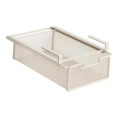 Imagem de Ｂｅｓｇａ Cesta de gaveta sob a prateleira, cesta de armazenamento deslizante, organizador suspenso sob o armário para quarto, balcão de cozinha