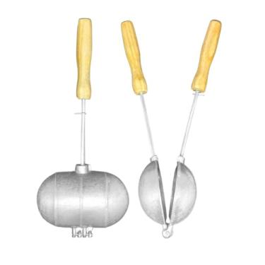 Imagem de Sanduicheira de Fogão Torradeira Pão de Forma(1 PÃO FRANCÊS 35CM)