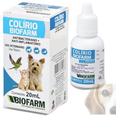 Imagem de Colírio Veterinário, Uso Tópico, 20ml