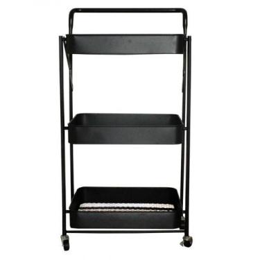 Imagem de Carrinho Multiuso Com 3 Prateleiras ( Fruteira / Organizador - Strom