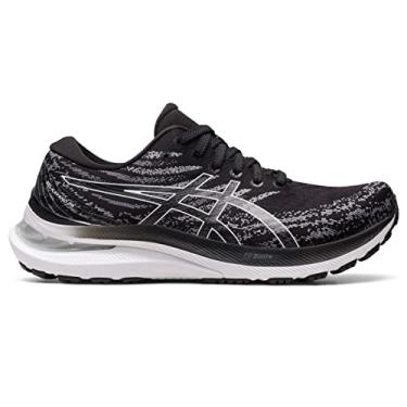 Imagem de ASICS T nis de corrida feminino Gel-Kayano 29, Preto/branco, 5 Narrow