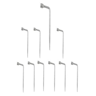 Imagem de Kit 10 Chave De Roda Tipo L Com Espatula 17 Mm Famastil