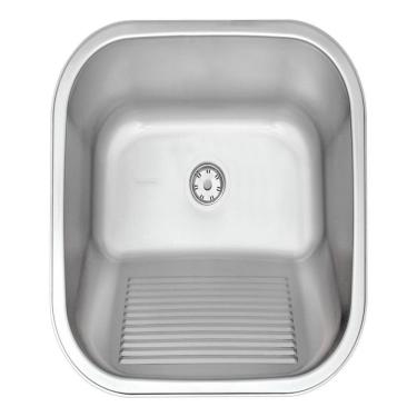 Imagem de Tanque De Encaixe Tramontina Hera 34l Inox Escovado 50x40 Cm 94400107	