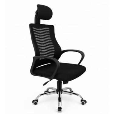 Imagem de Cadeira de escritório apoio de cabeça ergonômico