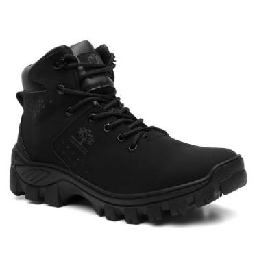 Imagem de Bota Coturno Masculino Adventure Reforçada Segurança Motoqueiro Trilha