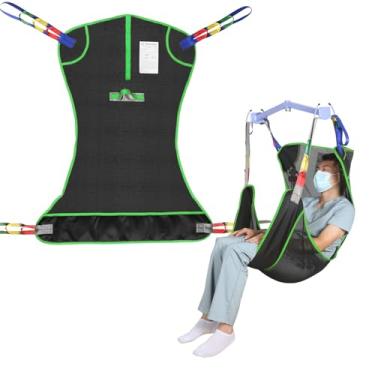Imagem de EZ Assistive Eslinga universal para levantamento de pacientes de corpo inteiro, alça médica para posicionamento na cama e auxiliares de assistência ao banho, alça de transferência para idosos