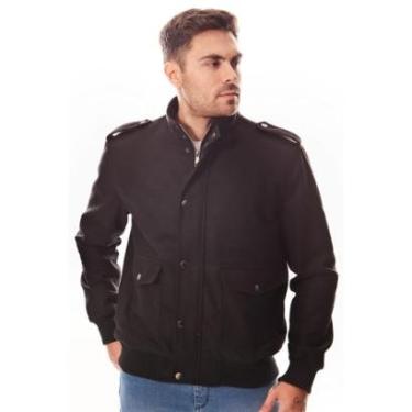 Imagem de Jaqueta Crocker Masculina Lã Batida-Masculino