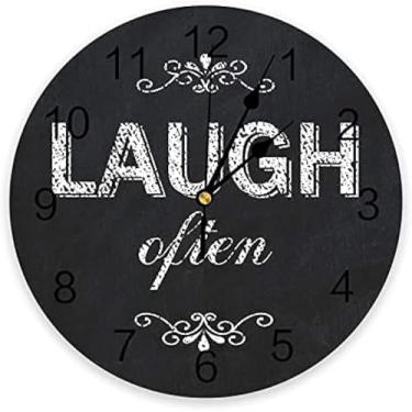 Imagem de Relógio De Parede Pvc Redondo Silencioso Não-tique-taque, Crisântemo Texto Padrão Floral Teal Verde Quartzo Operado Por Bateria Relógios De Parede Para Cozinha Sala De E, Color-06, 10 Inch in Diameter