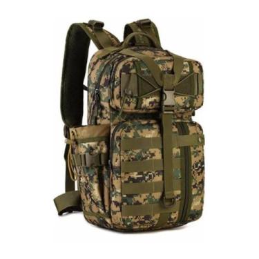 Imagem de Mochila tática Camping Militar Reforçada Grande 45 litros Escolar Tril