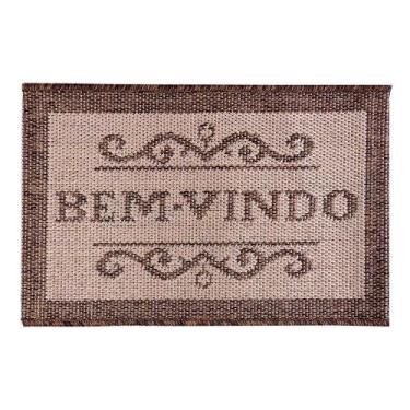 Imagem de Capacho Eco Nature Bem Vindo-5 70 Marrom 0,40x0,60m - J. SERRANO