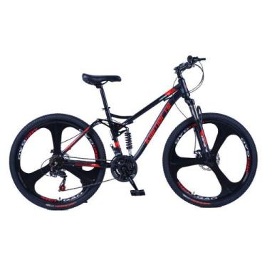 Imagem de Bicicleta Aro 26 Bike Roda Magnésio Wct Fitness 21 Marchas Aço Carbono