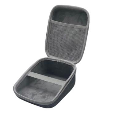 Imagem de KiBcsLic Estojo de transporte, estojo de proteção multifuncional rígido para viagem, bolsa de armazenamento para cabo, de pressão do braço, casa, Cinza