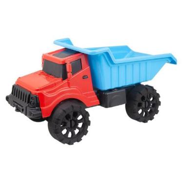 Imagem de Brinquedo Caçamba Com Basculante Articulável Máquina Construção 39cm -