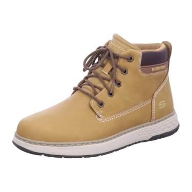 Imagem de Skechers Bota masculina Garlan-Deno Chukka, Wtn (marrom natural), 44