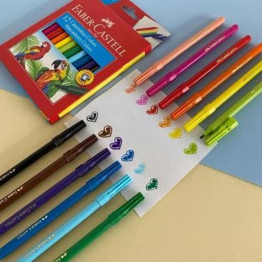 Imagem de Canetinha 12 cores Faber-Castell