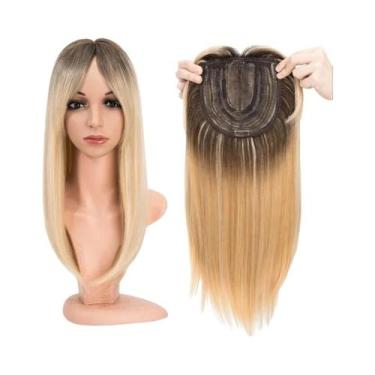 Imagem de Toppers de Cabelo Sintético Longo e Liso - 14'' e 18'' com Franja - Ap