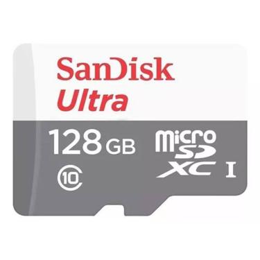 Imagem de Cartão De Memória Micro Sd Sandisk Ultra 128Gb Sdxc