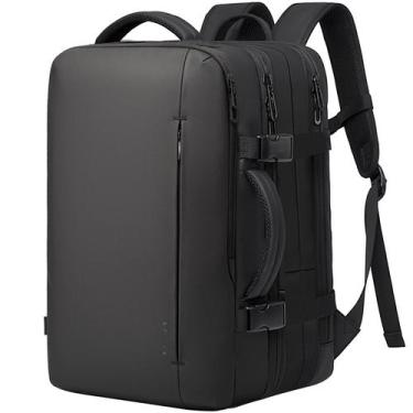 Imagem de Mochila de viagem BANGE 45L para homens com laptop de 17,3" Compart