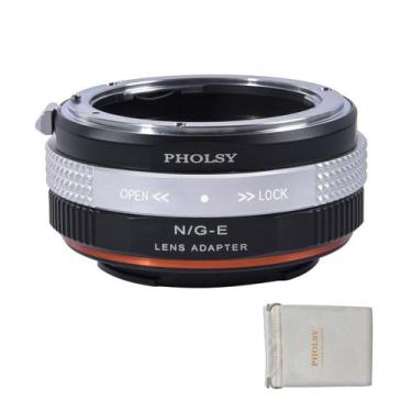 Imagem de Adaptador de montagem de lente PHOLSY para lente Nikon G/F/AI/AIS/D/AF