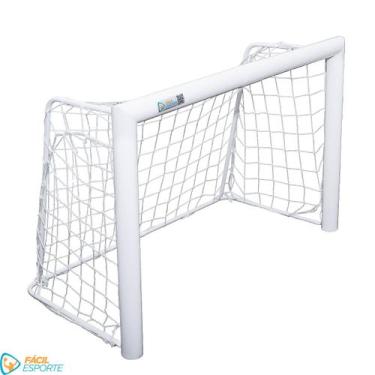 Imagem de Mini trave profissional goool90 plus com encaixe - FÁCIL ESPORTE