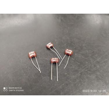 Imagem de 1x Capacitor Mica Prata 6,8pf/100v Tolerancia 0,5pf Icl