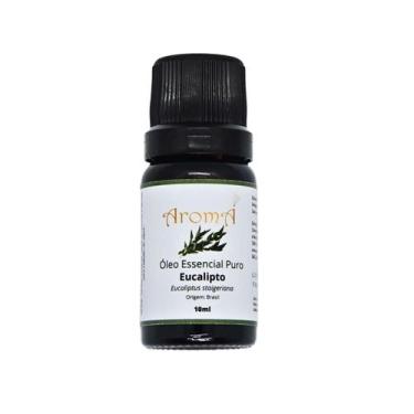 Imagem de Óleo Essencial De Eucalipto Aromá 10Ml - Vias Respiratórias - Aroma